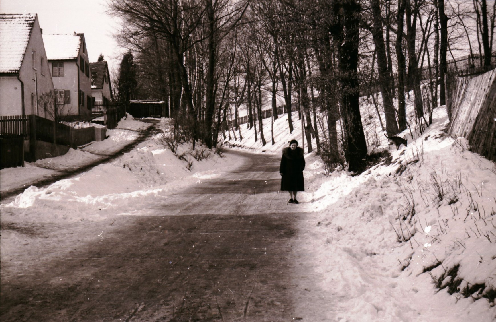 Winterstimmung am Schleiferberg (1930er Jahre)