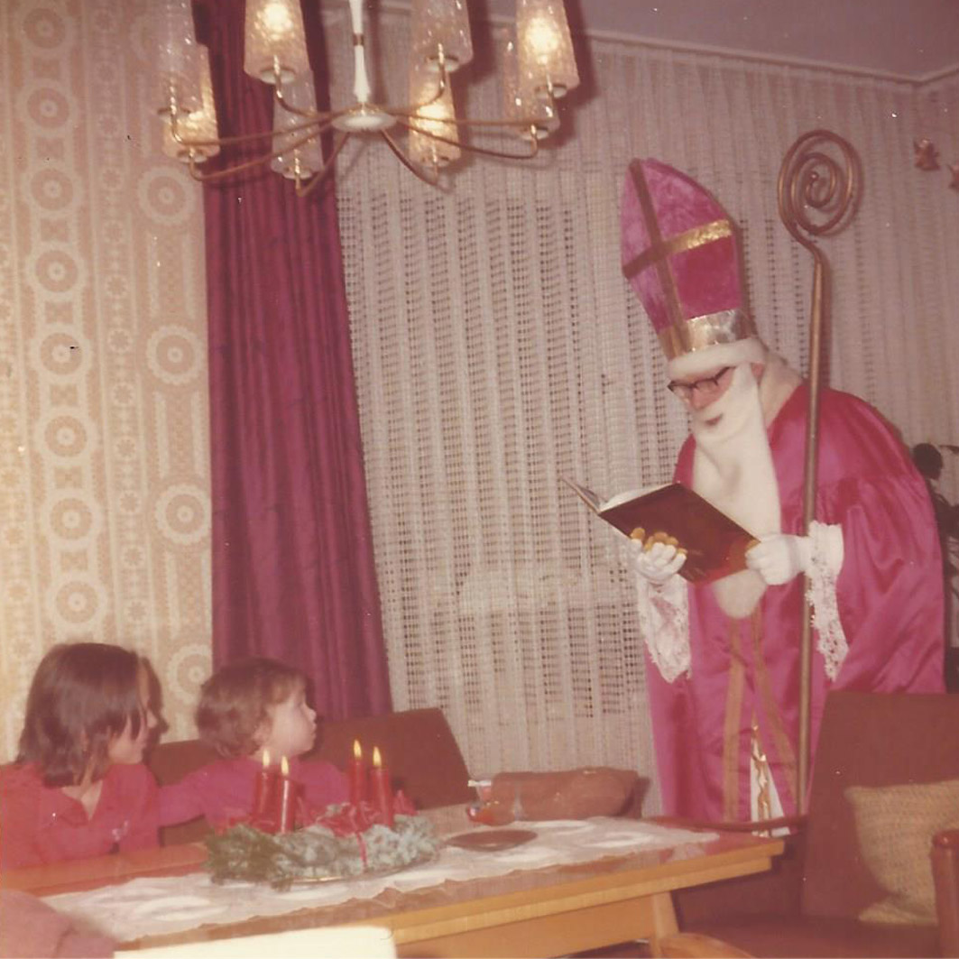 Nikolaus und Krampus im Pfaffenhofen der 1970er