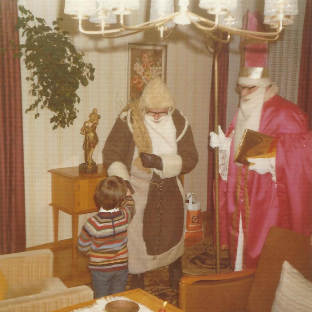 Nikolaus und Krampus im Pfaffenhofen der 1970er